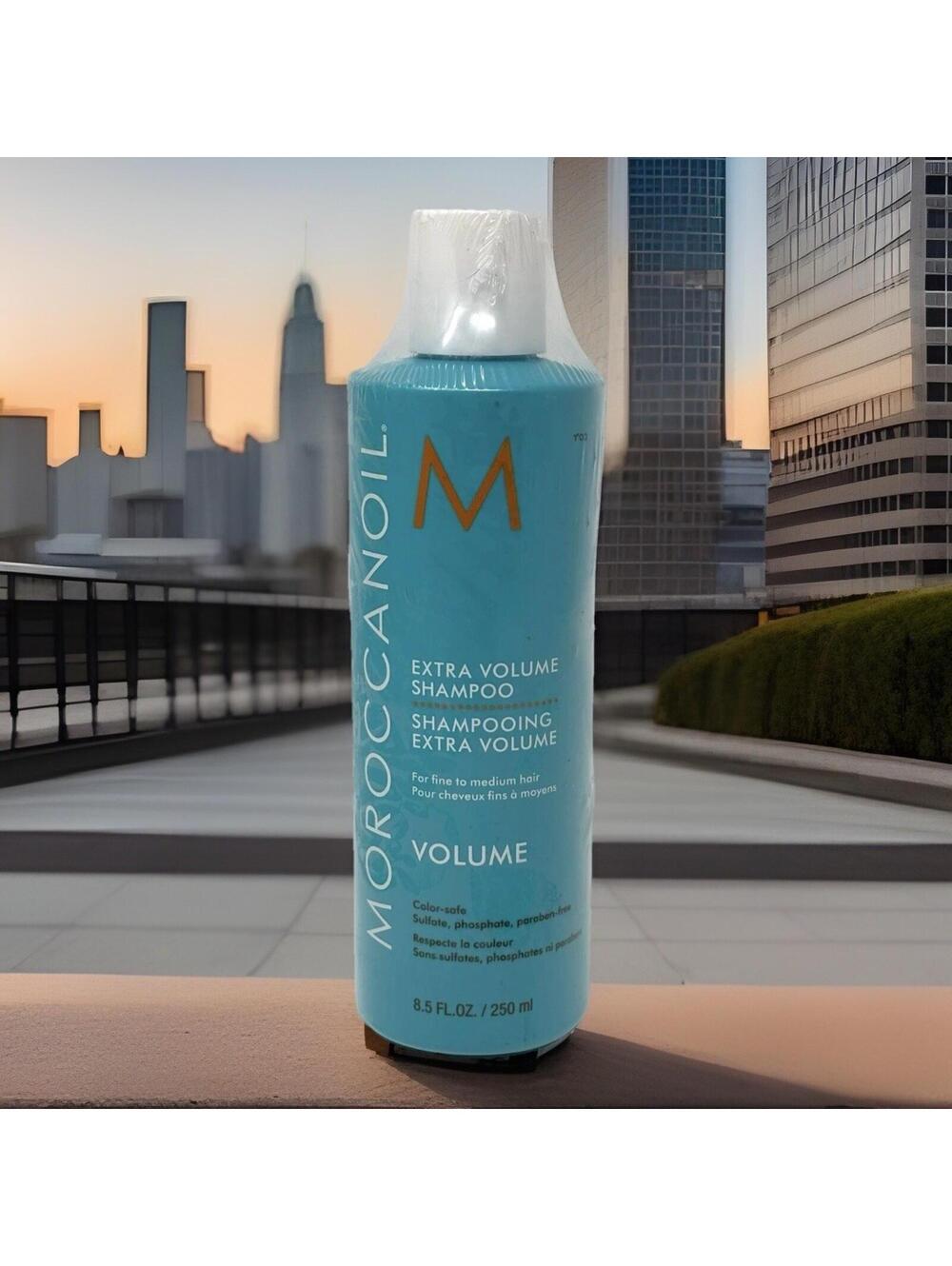 Moroccanoil Extra Volume Shampoo Fine Hair Color-Safe 8.5 oz New Sealed